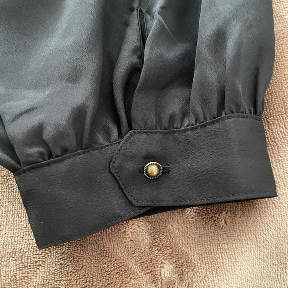 Anthropologie Off Shoulder Blouse Size MP - Picture 3 of 7